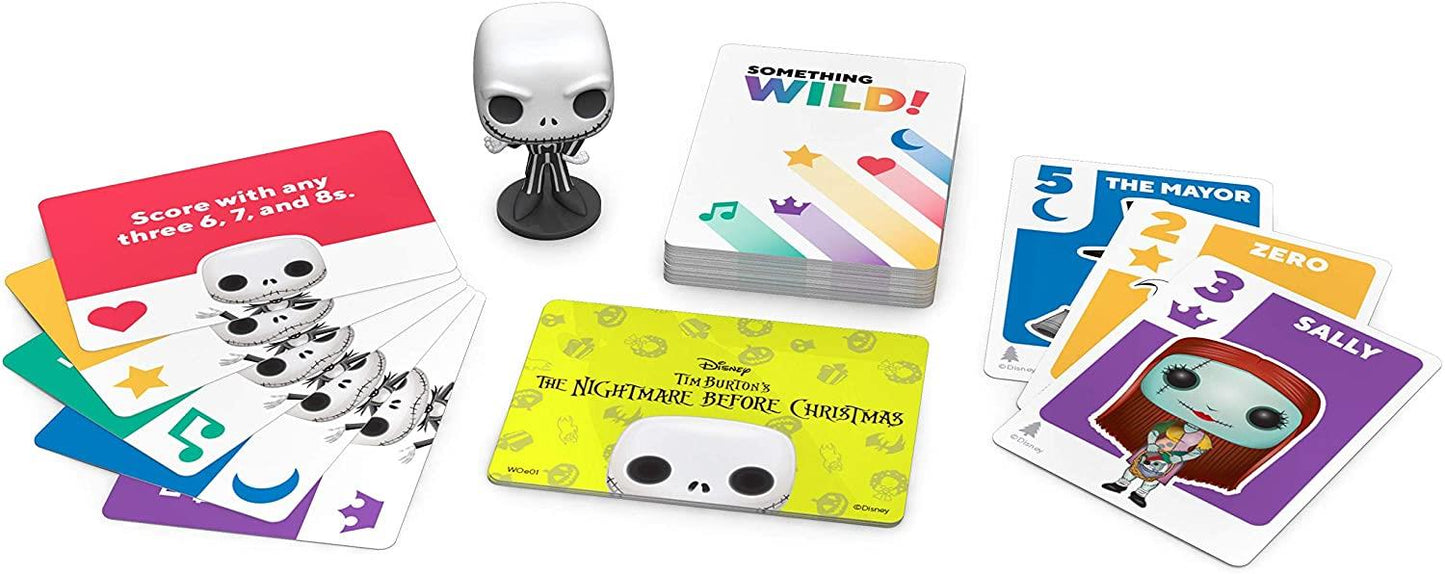 Funko SOMETHING WILD JACK SKELLINGTON Card Game Nightmare Before Christmas