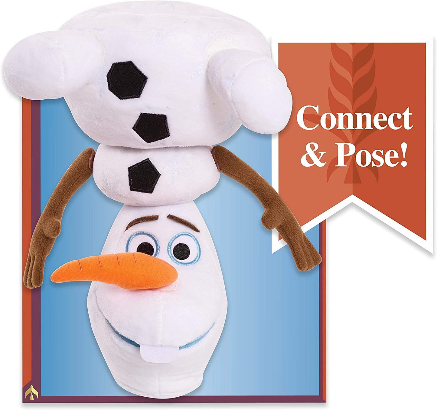 Disney Frozen 2 SHAPE SHIFTER OLAF Soft Toy Plush Interactive Talking