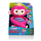 Fingerlings HUGS BELLA (Pink) Advanced Interactive Plush Baby Monkey Pet WowWee