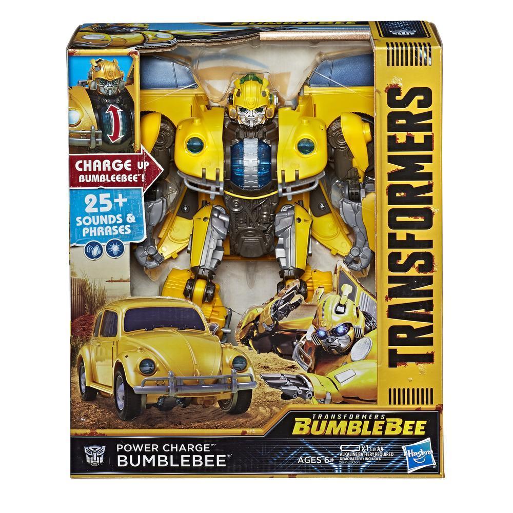 BUMBLEBEE Power Charge Transformers Transforming Action Figure Lights & Sounds