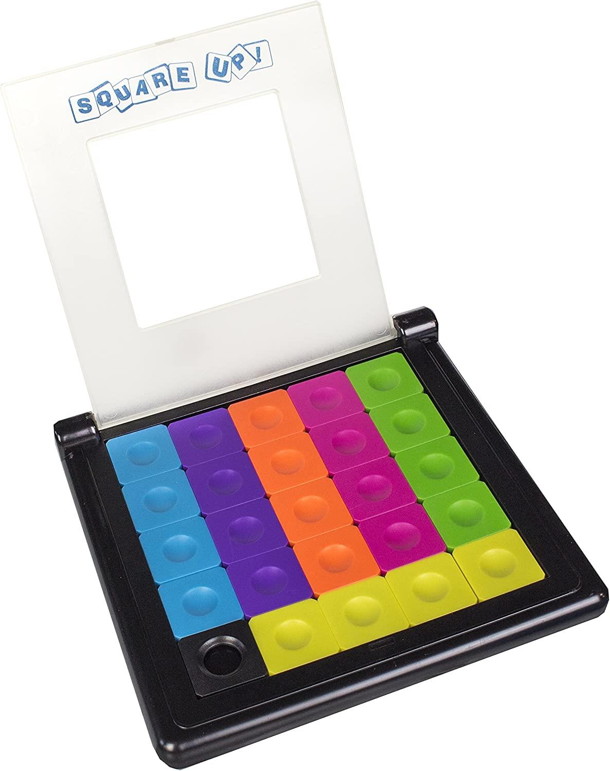 SQUARE UP! Puzzle Board Game Fun Travel Home Family Kids Mad Moose