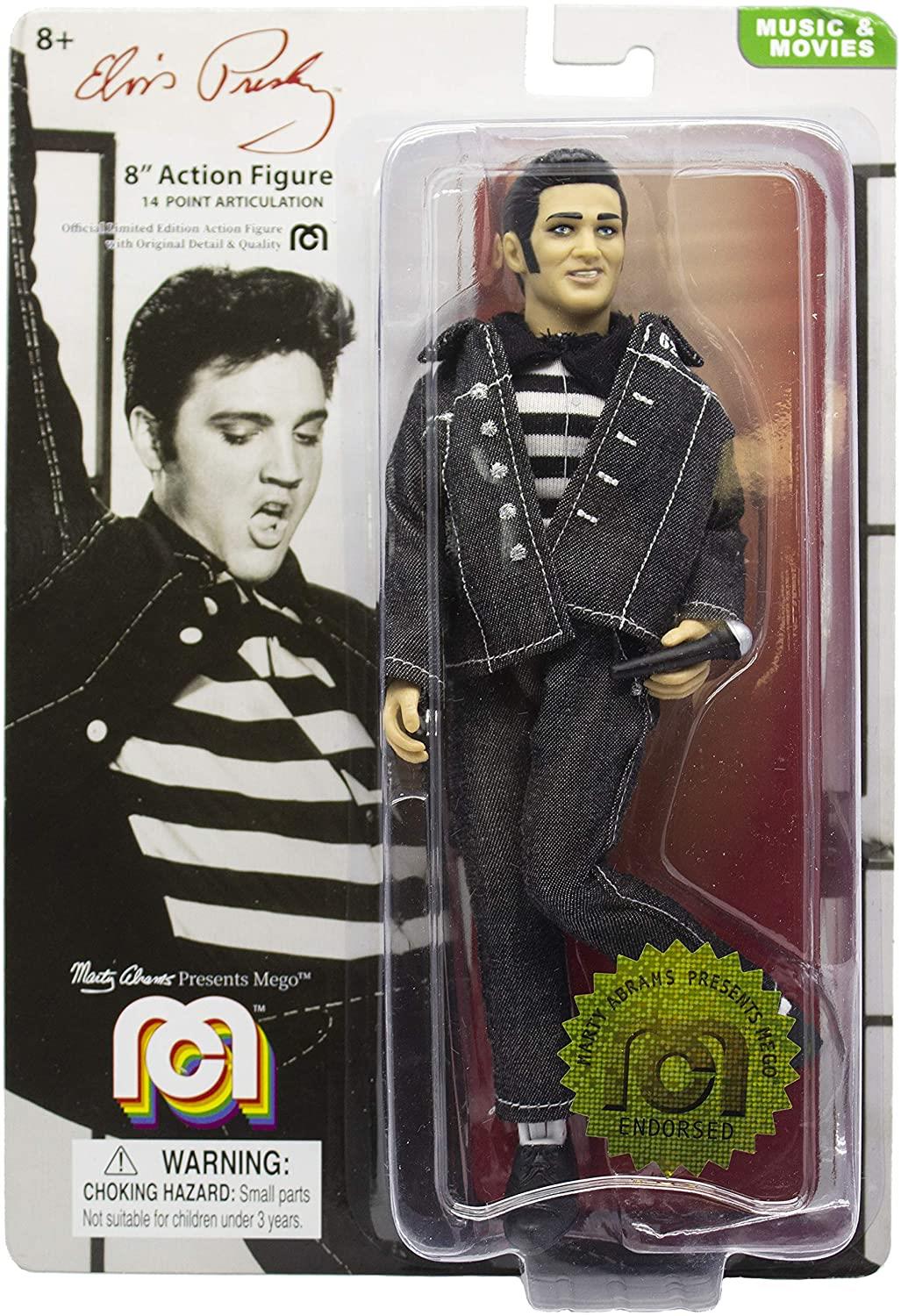ELVIS PRESLEY Jailhouse Rock 8" Action Figure Mego 62980