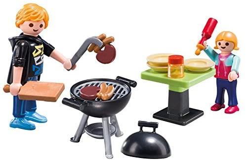 Playmobile Backyard Barbecue Carry Case 5649 Playset Action Figure