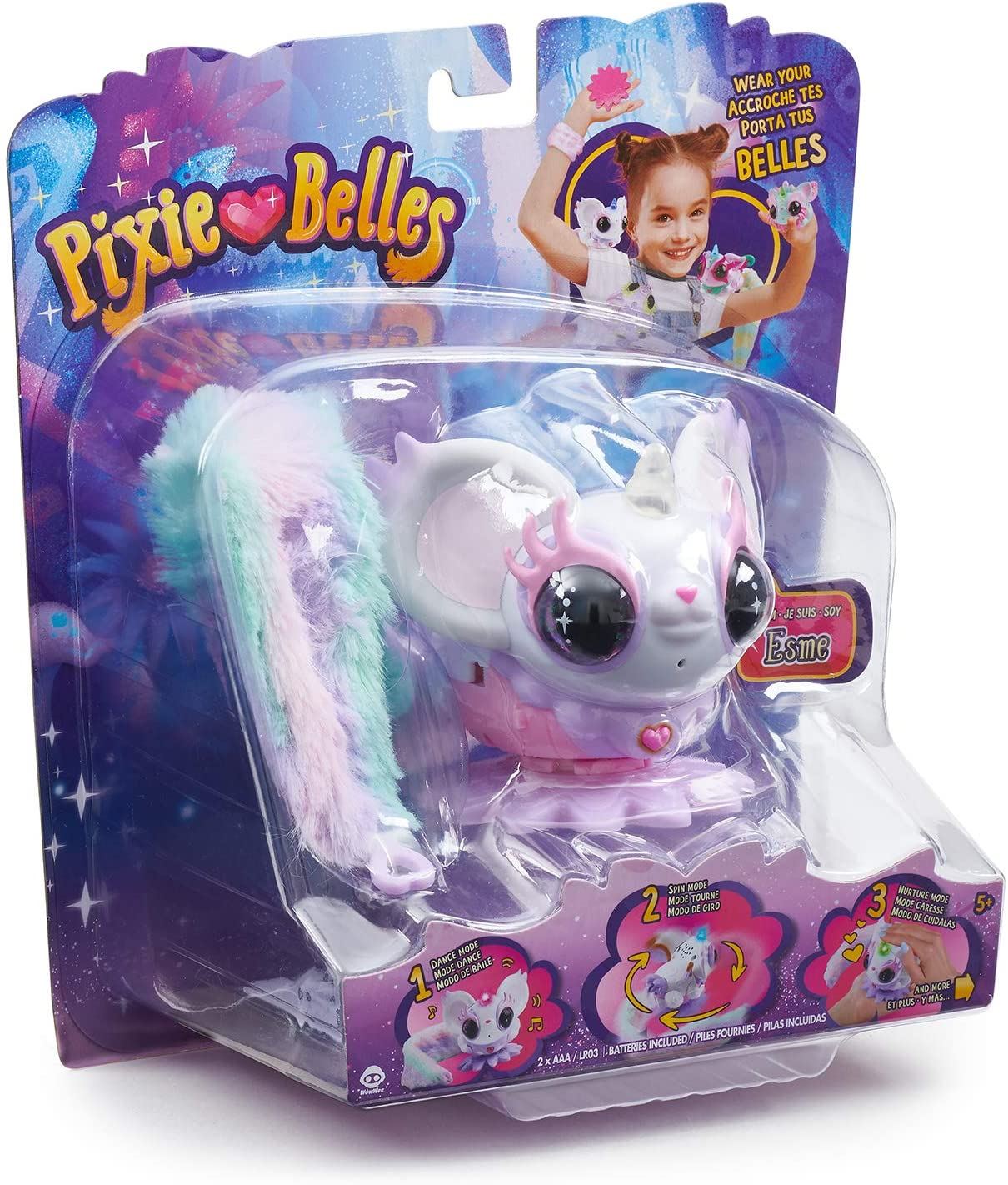 ESME Pixie Belles Interactive Enchanted Animal Toy WowWee
