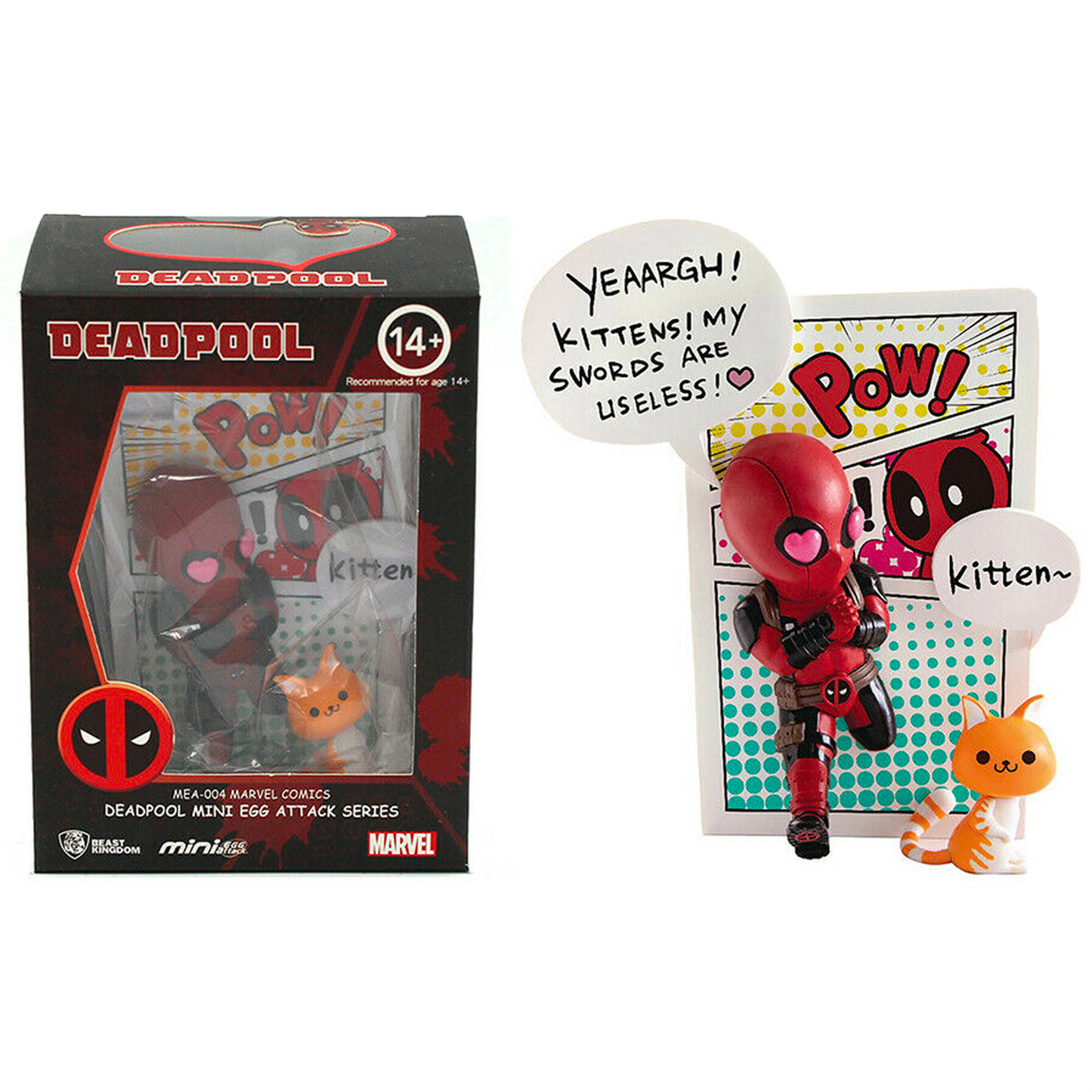 DEADPOOL Jump Out 4th Wall Beast Kingdom Mini Egg Attack MEA-004 Figure
