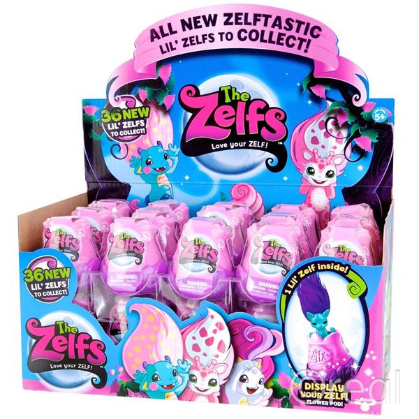 The Zelfs 1 Series 5 Lil Zelf Blind Flower Pod Sealed Figure Official