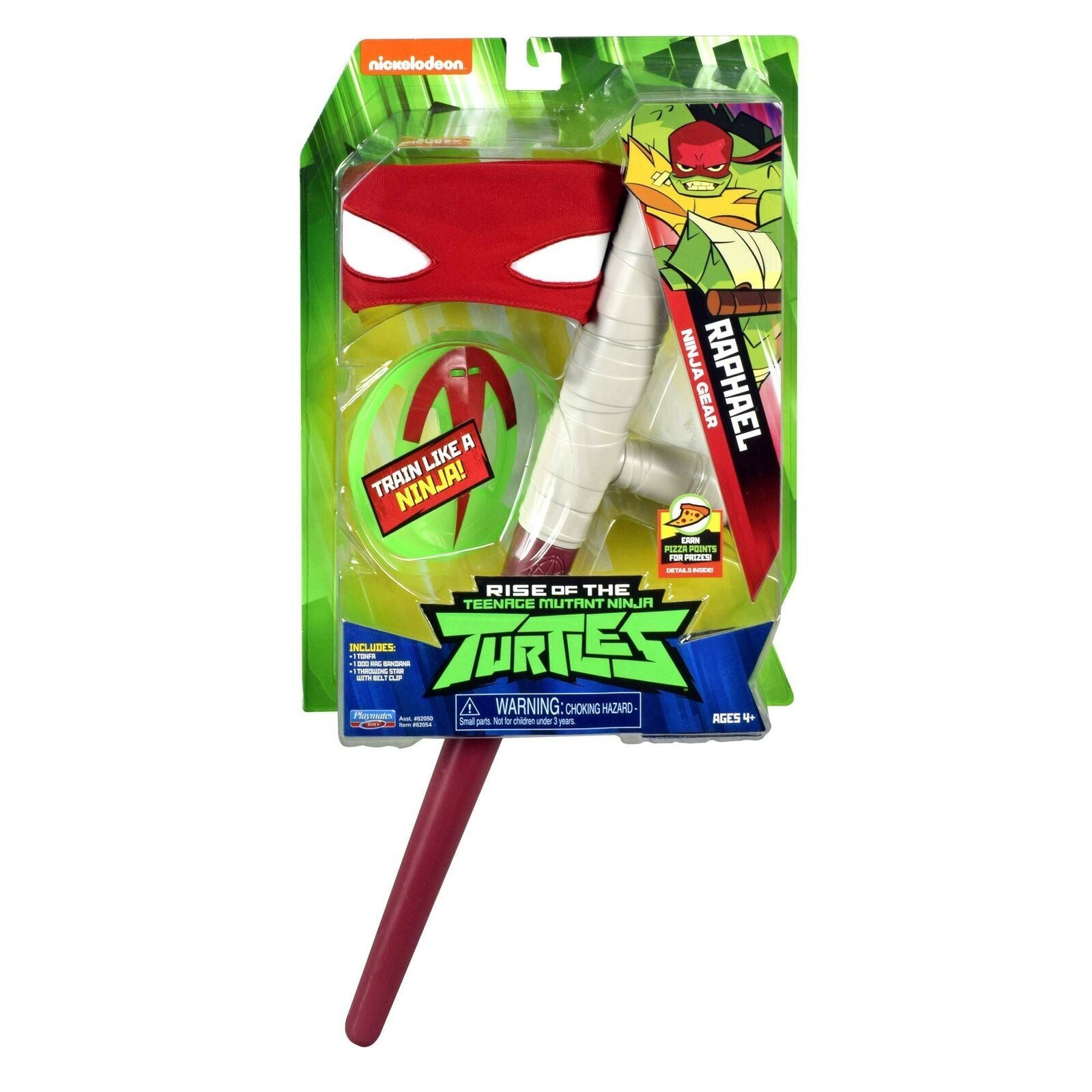 RAPHAEL NINJA GEAR Rise of the Teenage Mutant Ninja Turtles TMNT Playset Toy