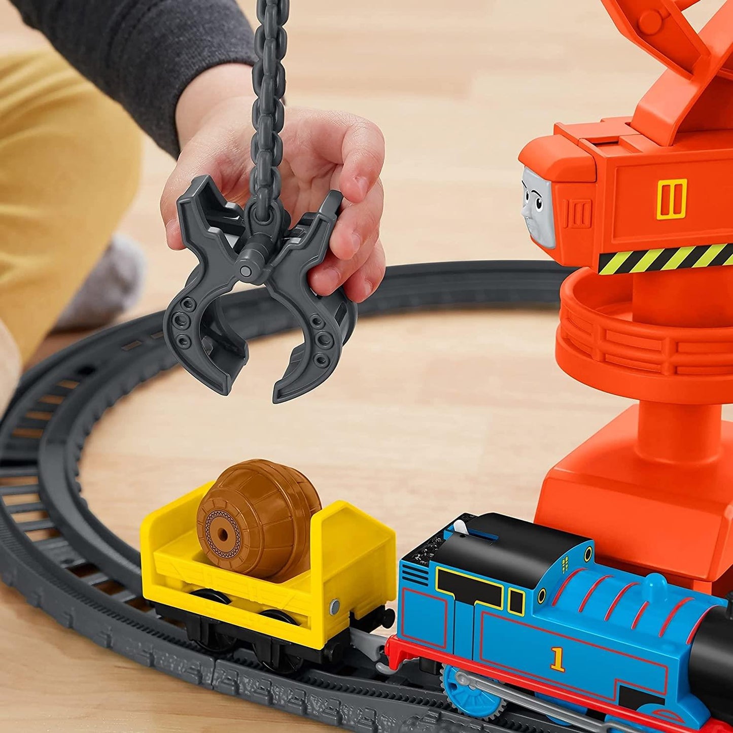 CASSIA CRANE & CARGO Playset Thomas & Friends Train Track Motorized
