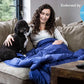 3KG WEIGHTED BLANKET Blue 110cm x 170cm Rest Easy Sleep Better