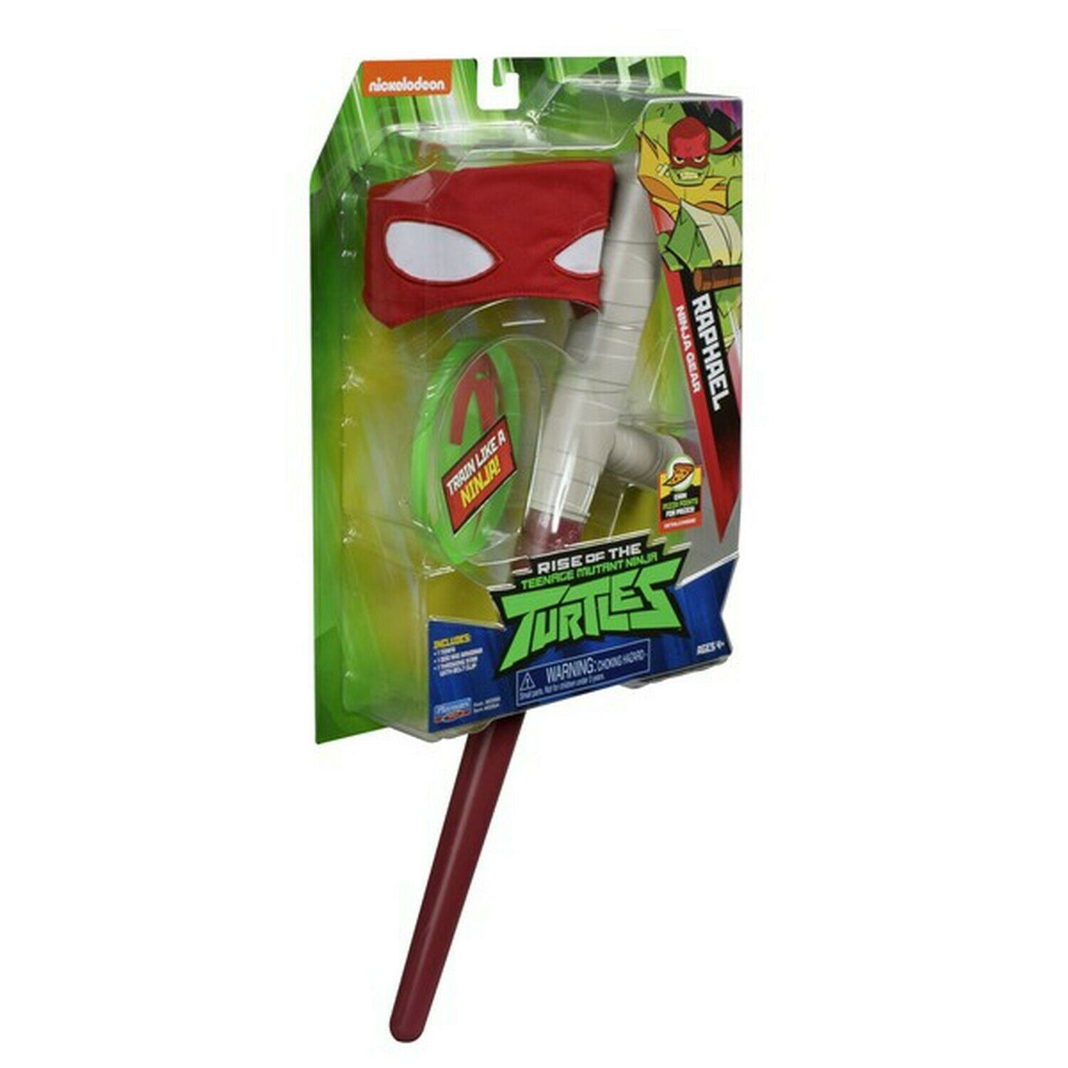 RAPHAEL NINJA GEAR Rise of the Teenage Mutant Ninja Turtles TMNT Playset Toy