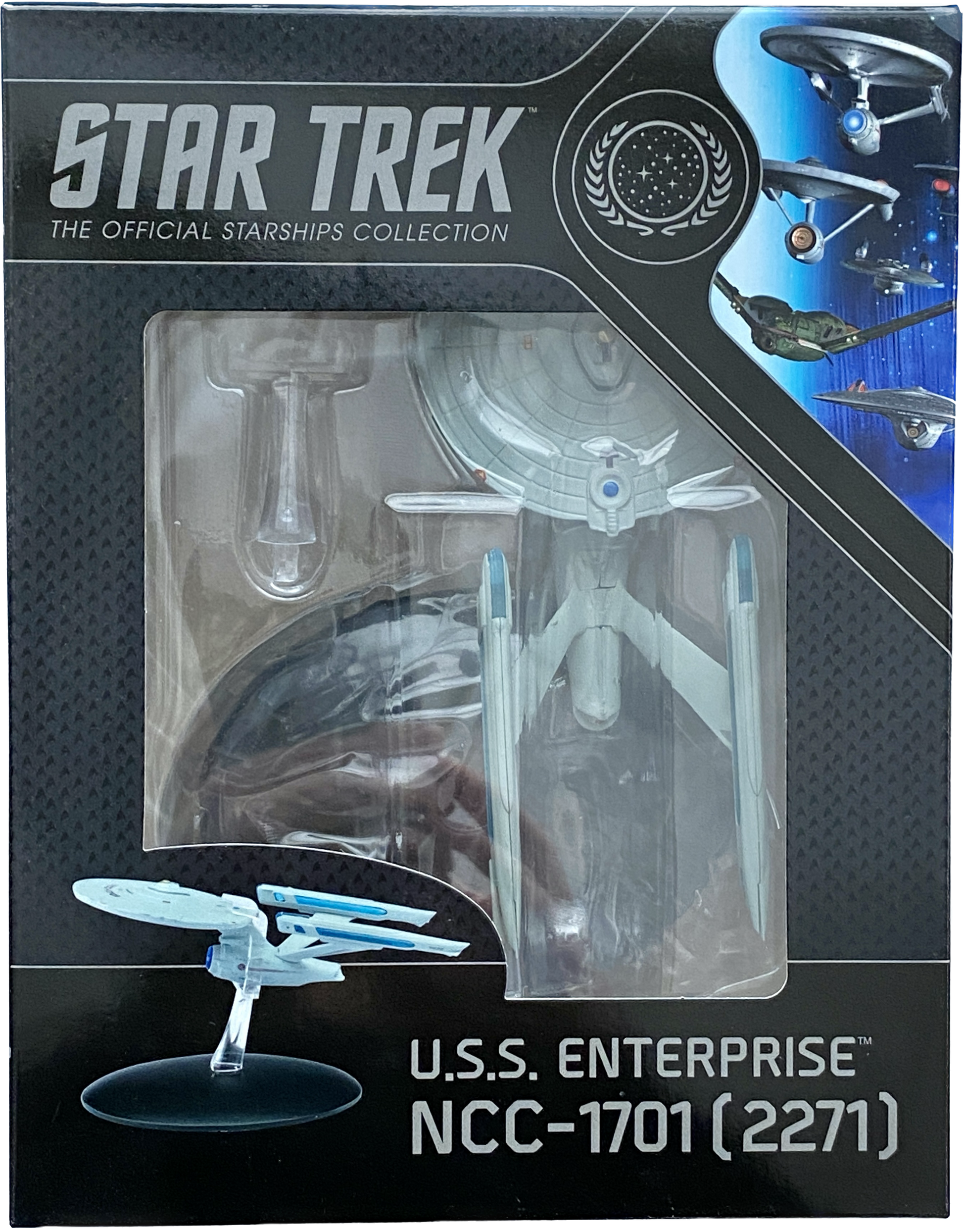U.S.S. Enterprise NCC-1701 (2271) Refit TMP Model Diecast Ship (Eaglemoss / Star Trek) Boxed 2021 Wave 3 Edition