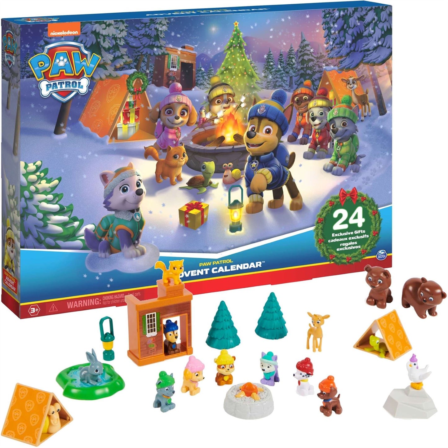 PAW PATROL 2023 Christmas Countdown Advent Calendar 6063791 Surprise Toys