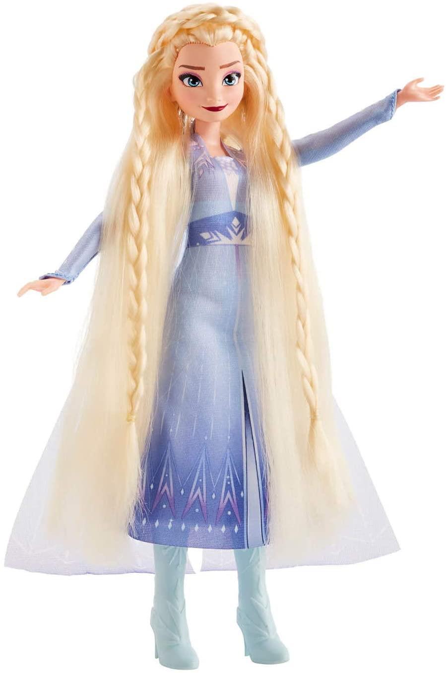 Disney Frozen 2 Sister Styles Elsa Fashion Doll With Extra Long Hair