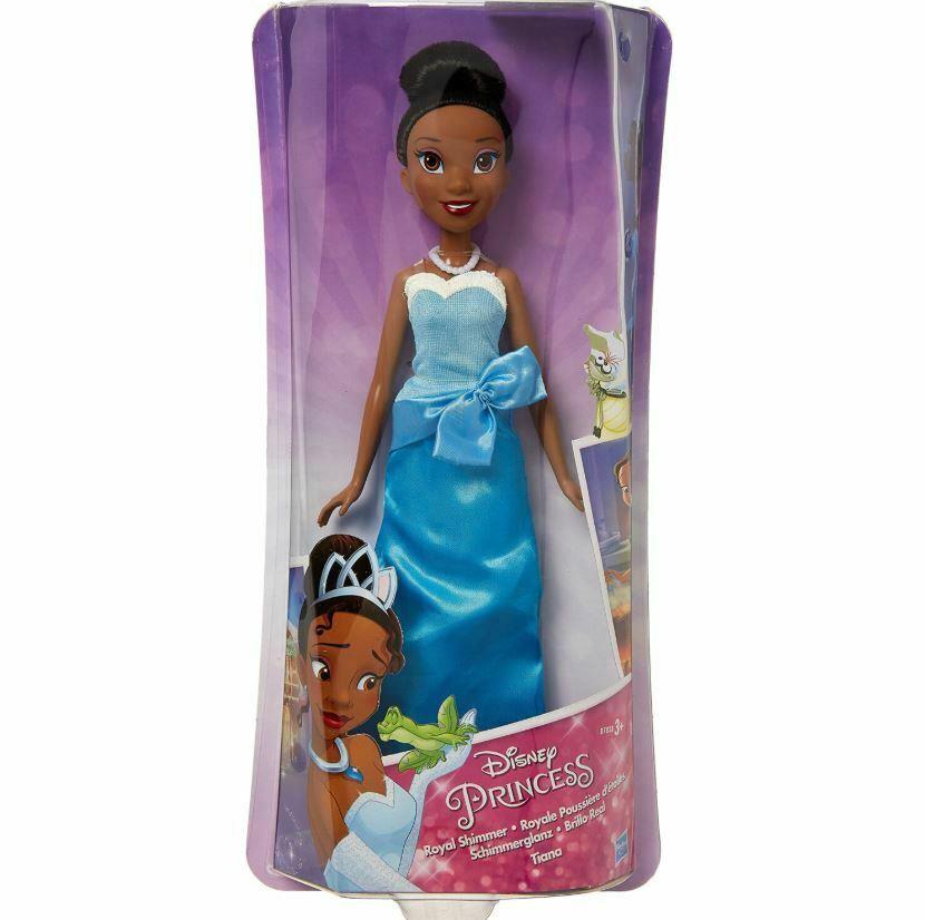 Disney Princess Royal Shimmer TIANA Blue Dress 11" Doll