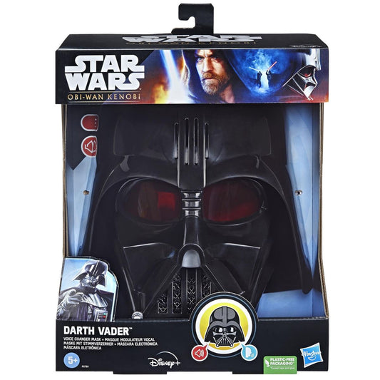 DARTH VADER Star Wars Obi-Wan Kenobi Voice Changing Mask Electronic F5781