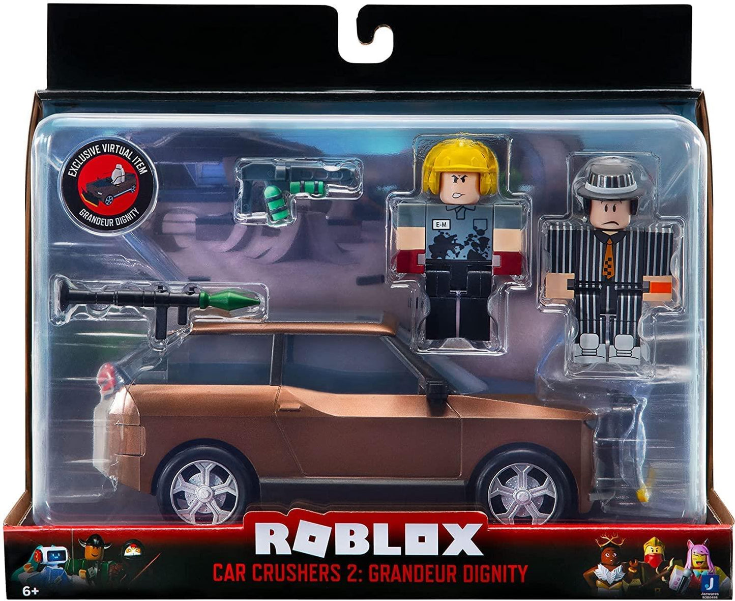 Car Crushers 2 Grandeur Dignity Roblox Playset & Action Figures