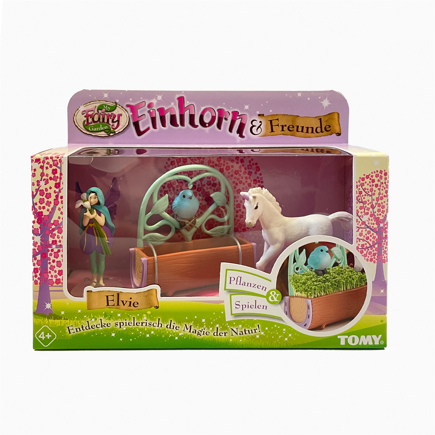 ELVIE Unicorn & Friend My Fairy Garden Doll Action Figure GERMAN PACKAGING
