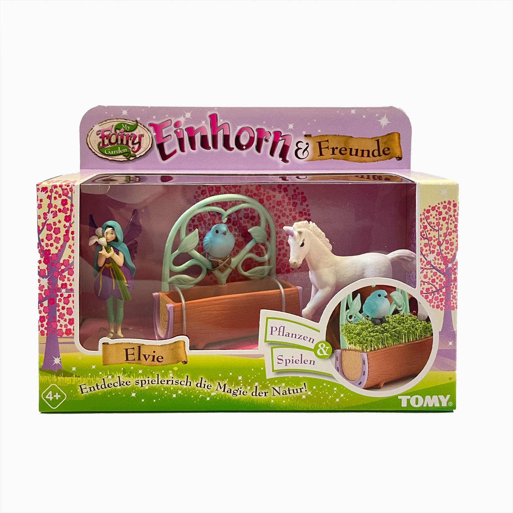 ELVIE Unicorn & Friend My Fairy Garden Doll Action Figure GERMAN PACKAGING