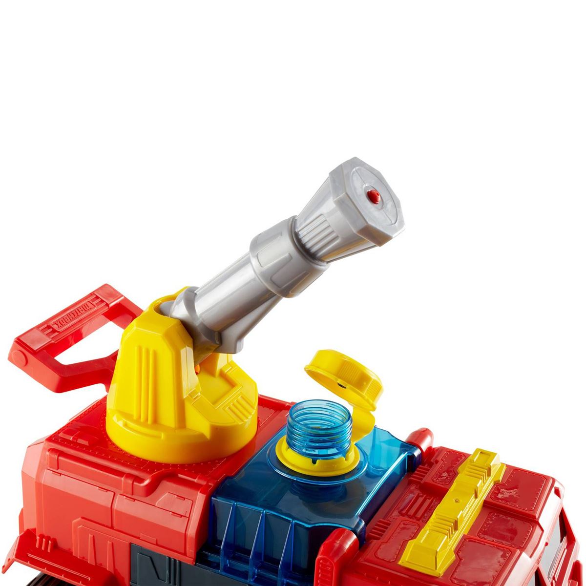 Matchbox AQUA CANNON ULTIMATE FIRE TRUCK Red Engine Squirts Water Toy