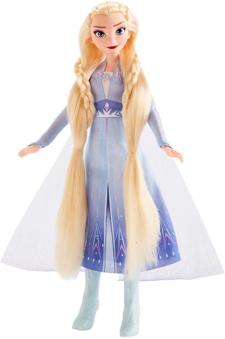 Disney Frozen 2 Sister Styles Elsa Fashion Doll With Extra Long Hair