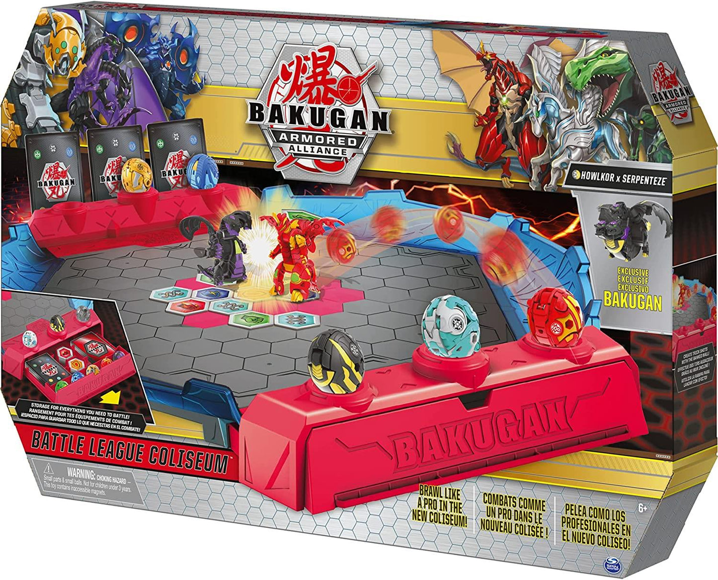 Bakugan Armoured Alliance Premium Battle League Coliseum Arena Playset Game