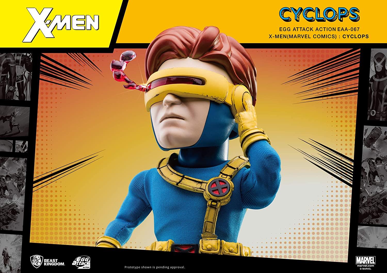 Beast Kingdom X-Men CYCLOPS Egg Attack Action Figure EAA-067
