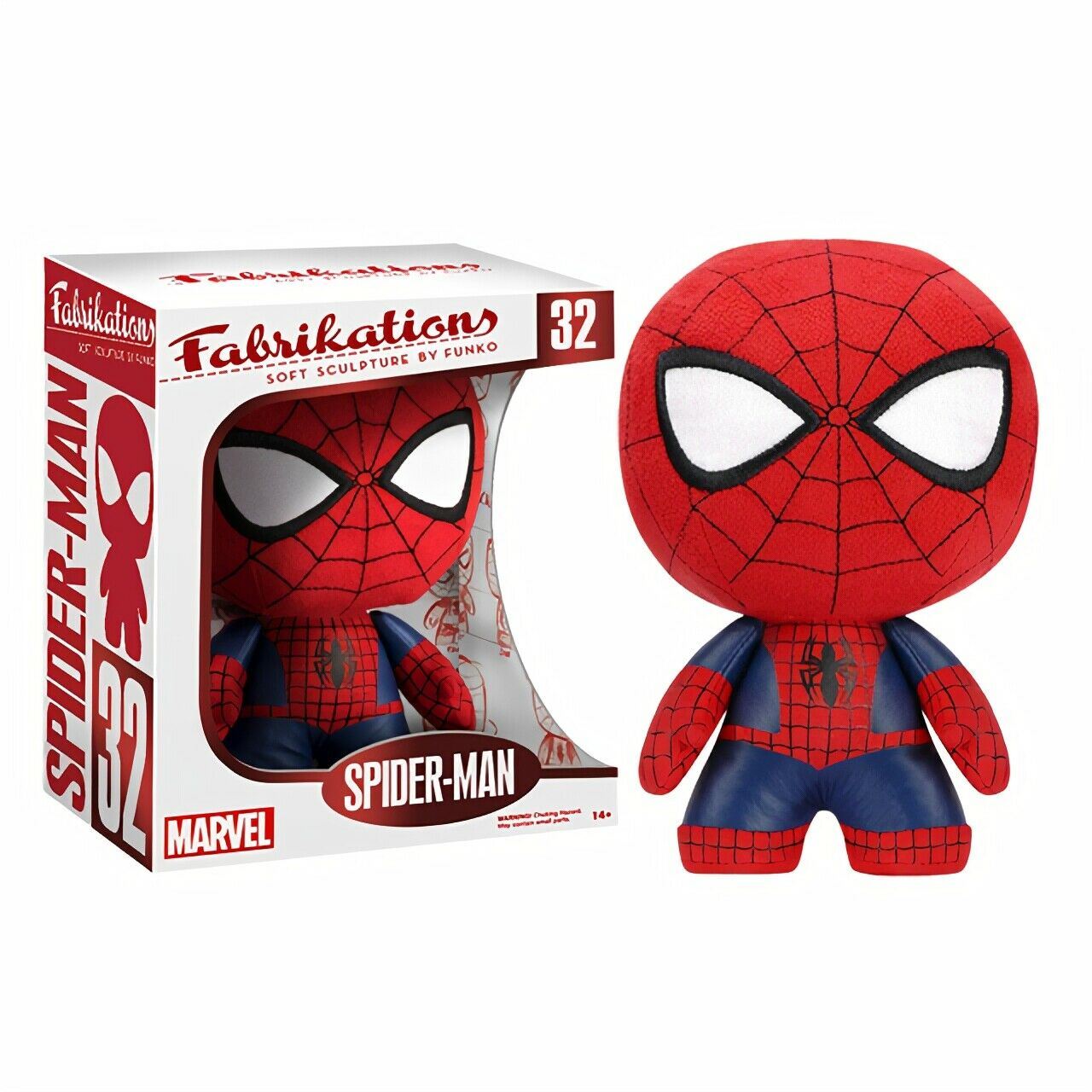 Funko Fabrikations SPIDER-MAN PLUSH #32 Figure Marvel Collector Corps Boxed