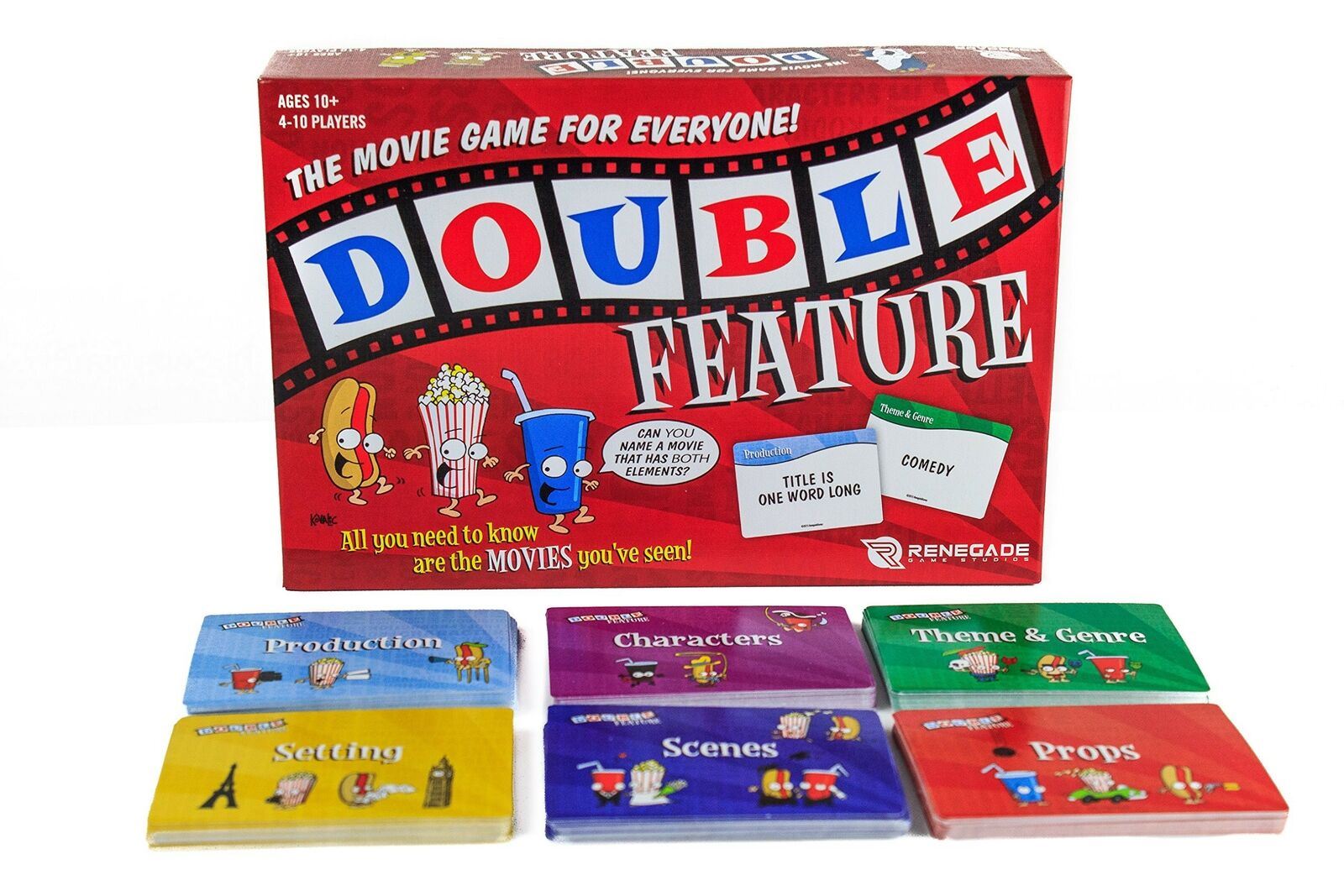 Cryptozoic Entertainment DOUBLE FEATURE Movie Card Game
