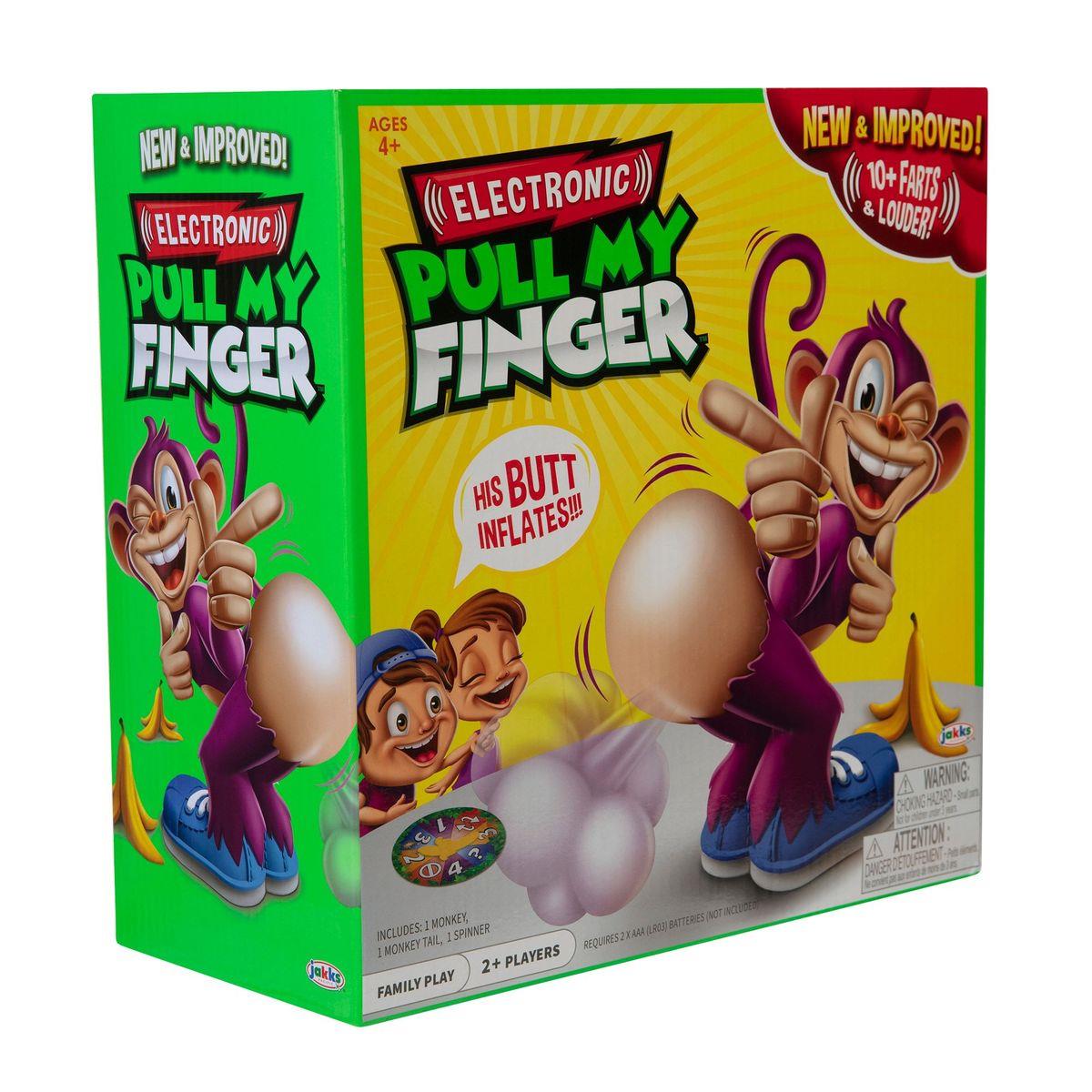 Pull My Finger Electronic Game Funny Farting Monkey Family 15271