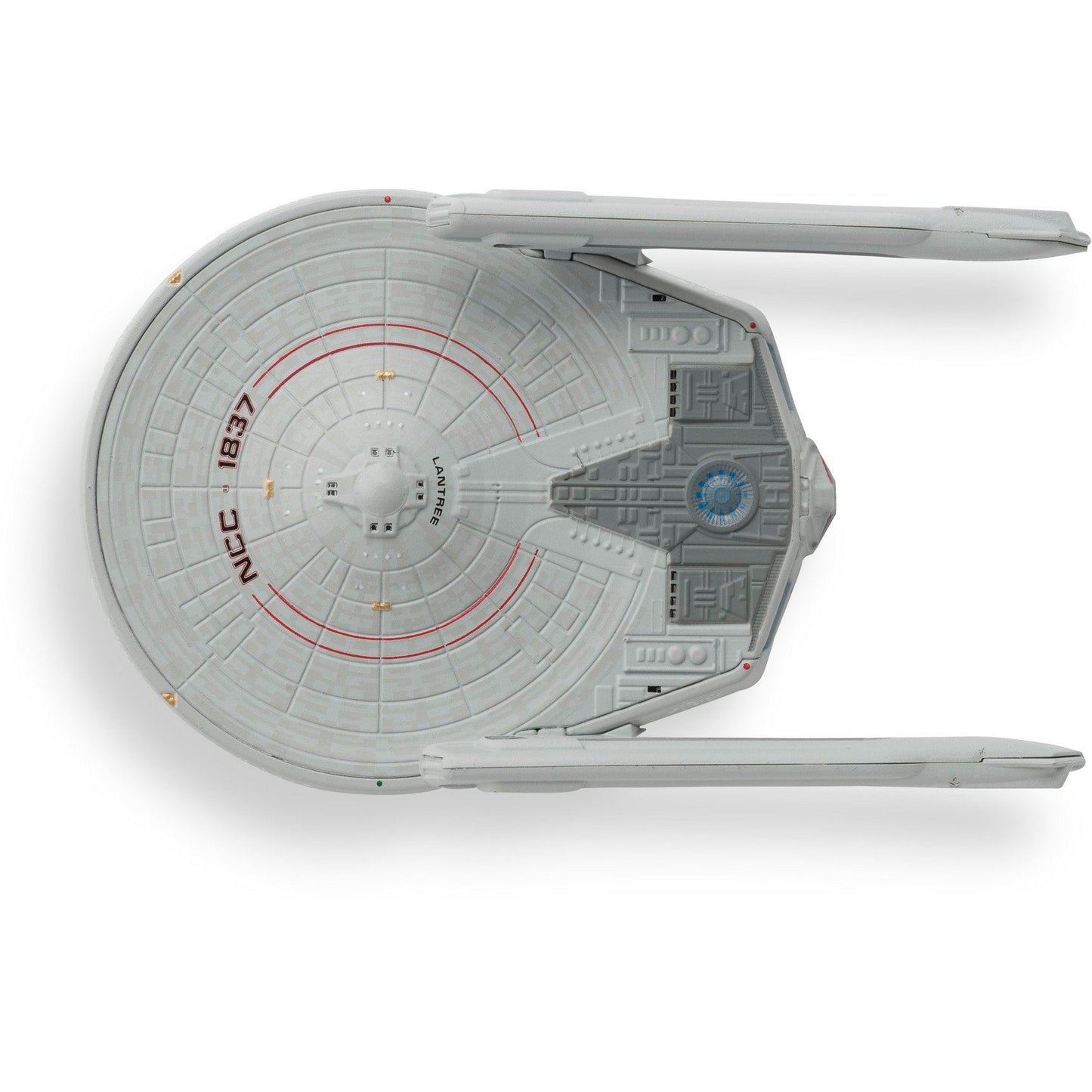 #138 USS Lantree NCC-1837 Model Die Cast Ship (Star Trek)