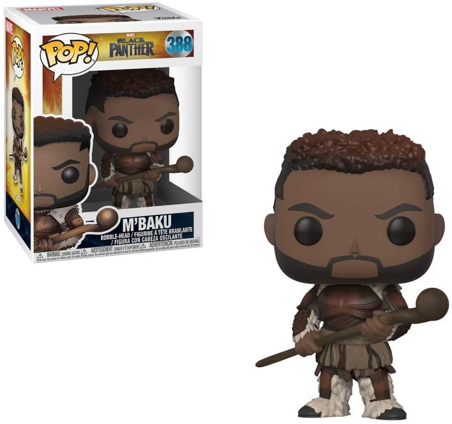 Funko POP! M'BAKU #338 Black Panther Marvel Vinyl Figure