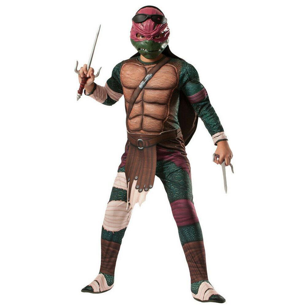 Rubies RAPHAEL COSTUME Teenage Mutant Ninja Turtles Deluxe Muscle (Medium)