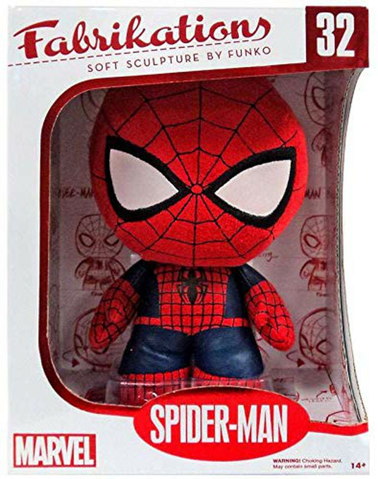 Funko Fabrikations SPIDER-MAN PLUSH #32 Figure Marvel Collector Corps Boxed