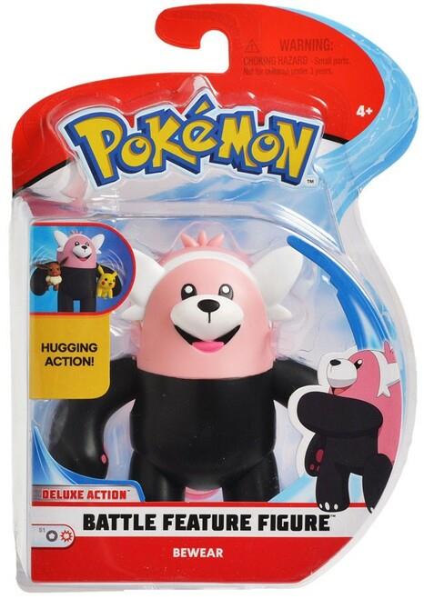 Pokemon BEWEAR Battle Feature Hugging Action Figure Wicked Cool Toys