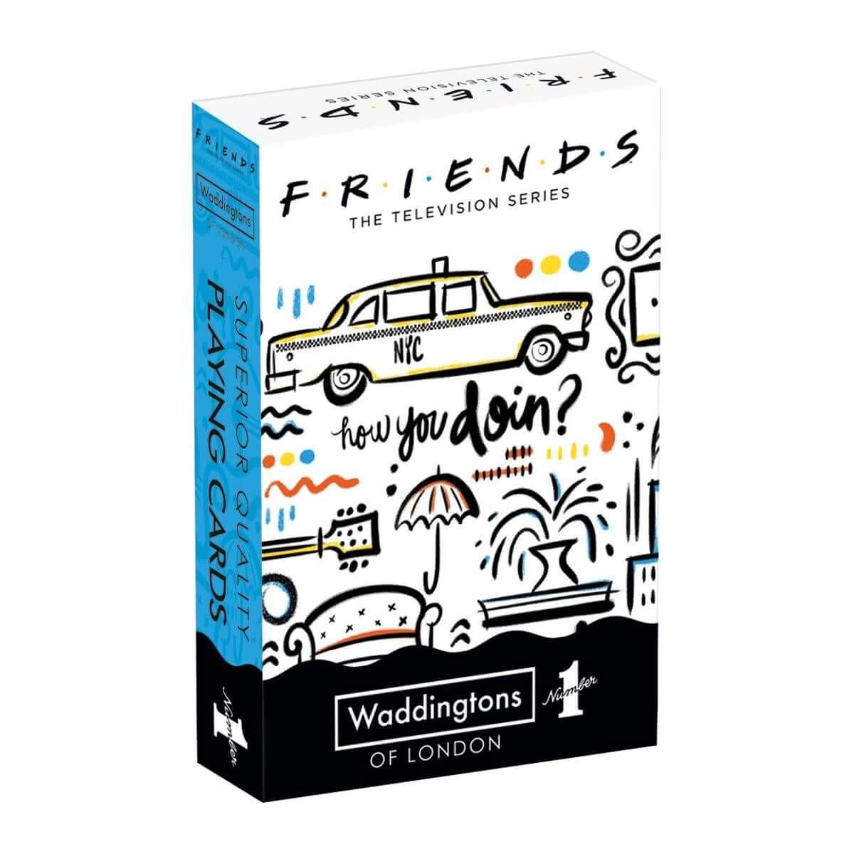 12 [FULL BOX] Friends Waddingtons Number 1 Playing Cards