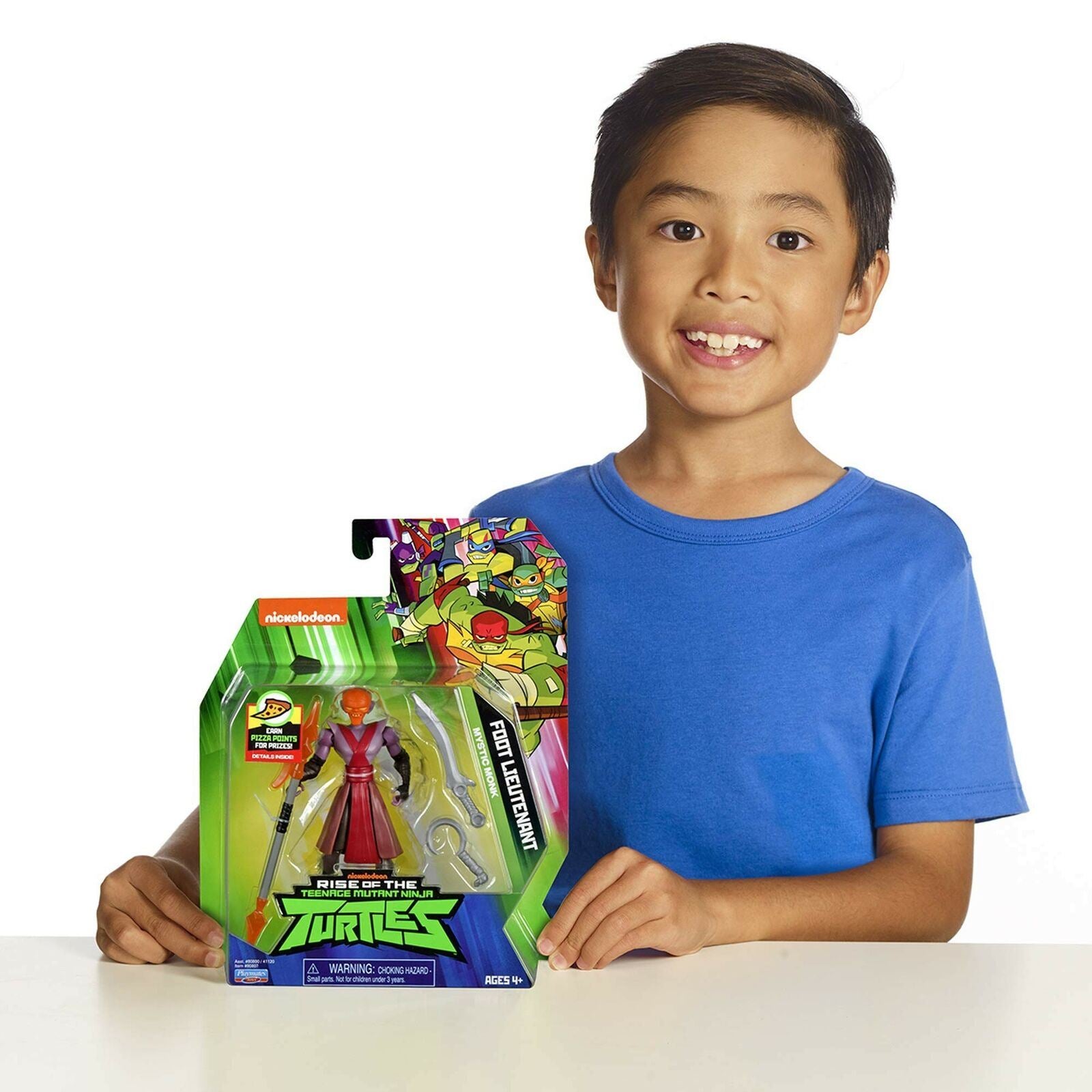 Rise of the Teenage Mutant Ninja Turtles FOOT LIEUTENANT [Mystic Monk] Action...