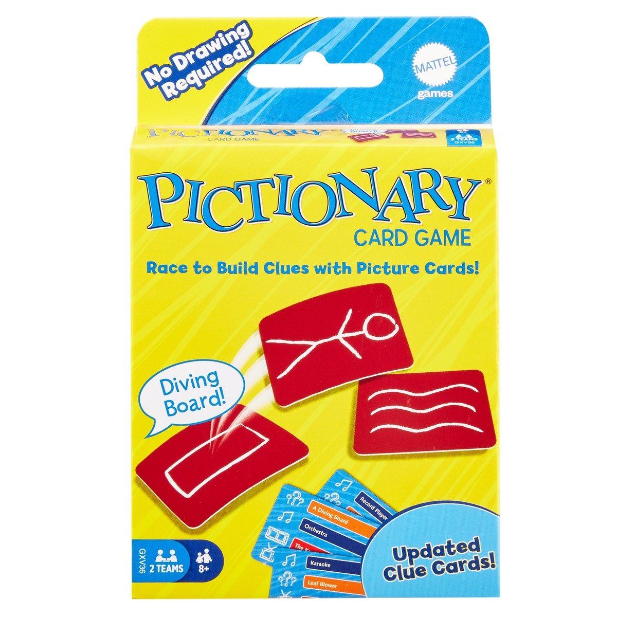 Pictionary Card Game GXV36 Family Fun Guessing