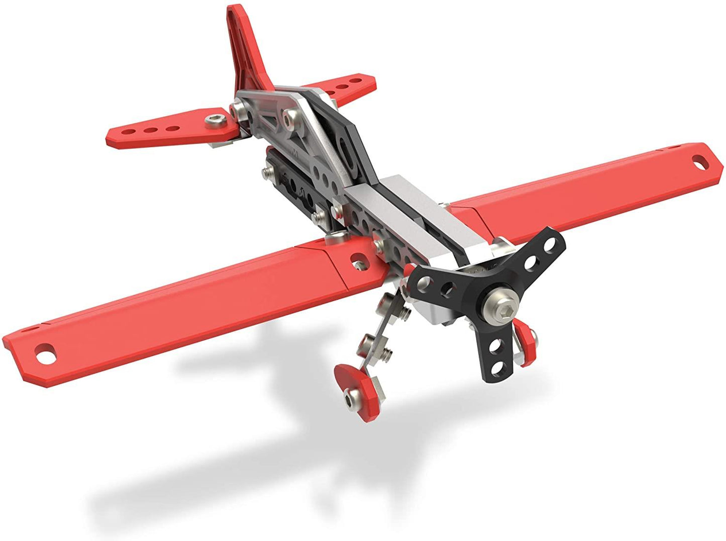 Meccano 2-in-1 Stunt Plane Model Maker Building Playsetet 17201