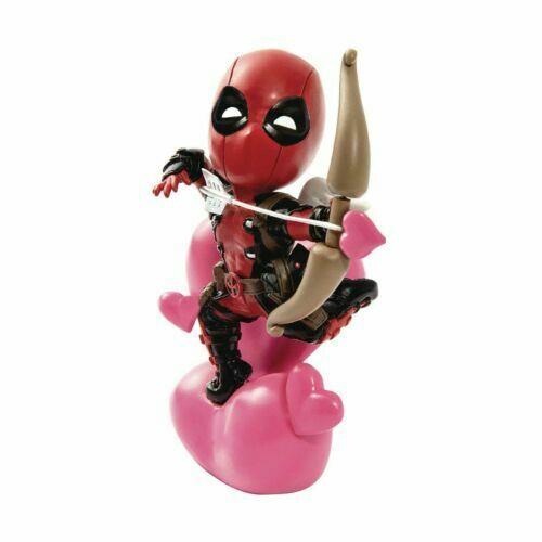 DEADPOOL [On Pony] Beast Kingdom Marvel Comics Mea-004 Cupid Mini Egg Attack Action Figure