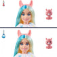 BARBIE Cutie Reveal Doll with Llama Plush Costume 10 Surprises HJL60