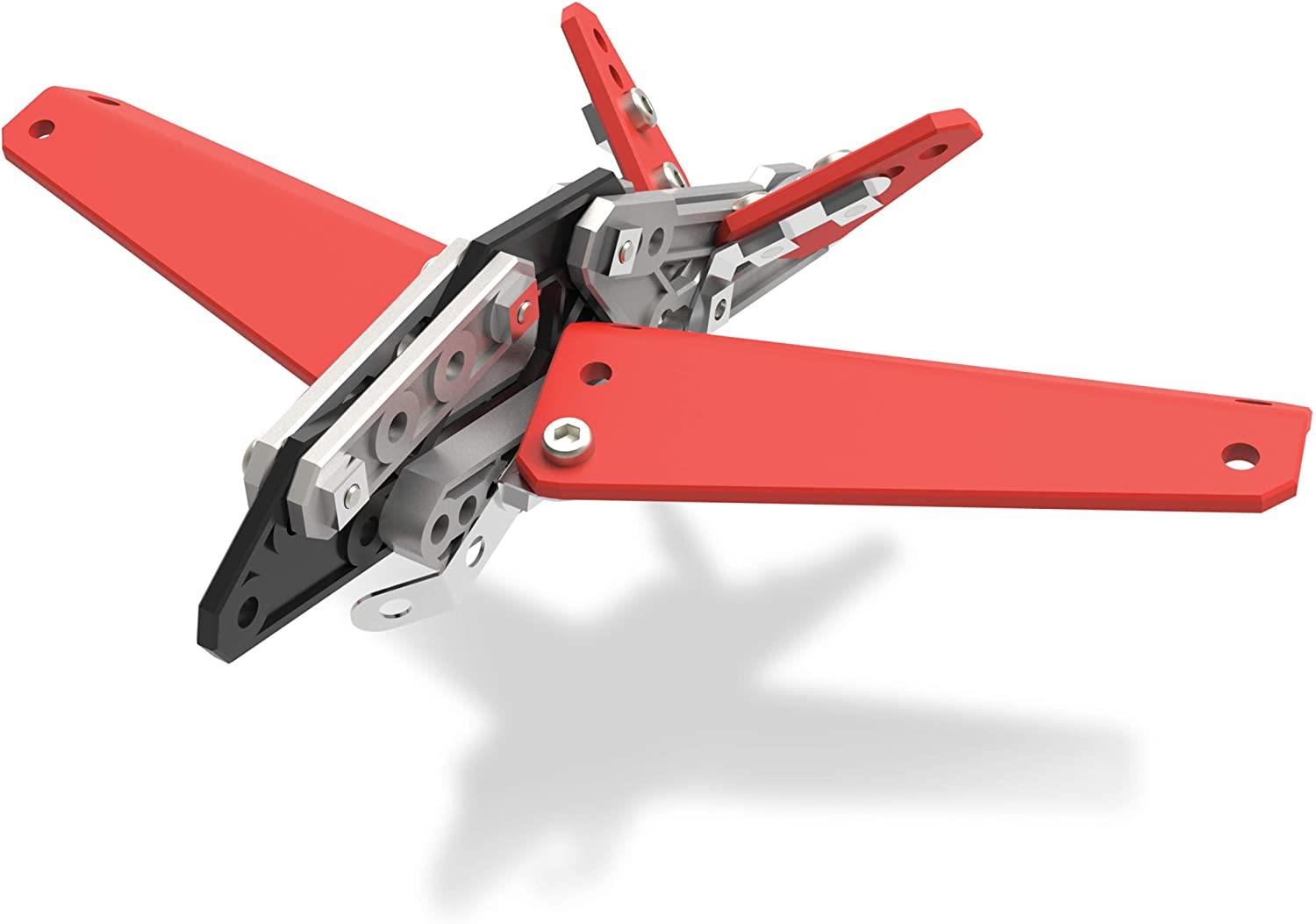 Meccano 2-in-1 Stunt Plane Model Maker Building Playsetet 17201