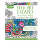 CRAYOLA 529662 Folk Art Escapes Adult Coloring Book Colouring
