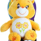 Care Bear 12" FRIEND BEAR Yellow Flower Soft Plush Toy