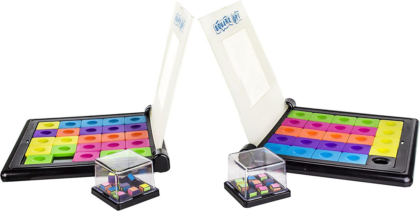 SQUARE UP! Puzzle Board Game Fun Travel Home Family Kids Mad Moose