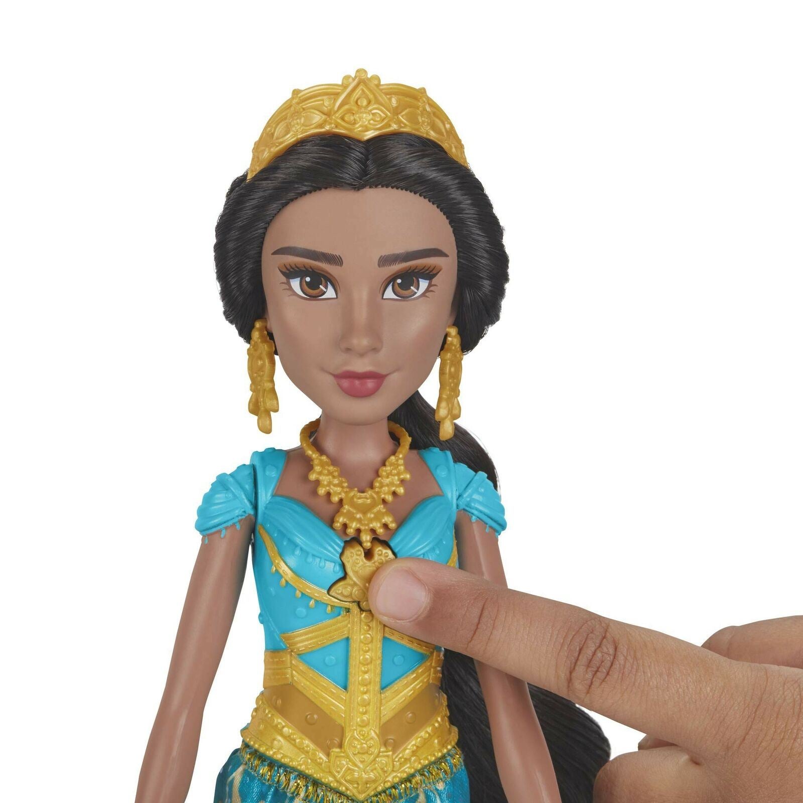 Disney Aladdin SINGING JASMINE DOLL with Outfit and Accessories "A Whole New ...