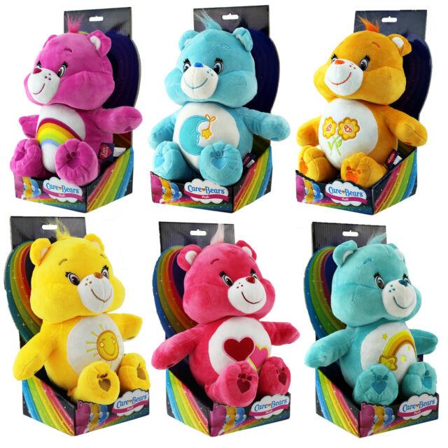 Care Bear 12" FRIEND BEAR Yellow Flower Soft Plush Toy