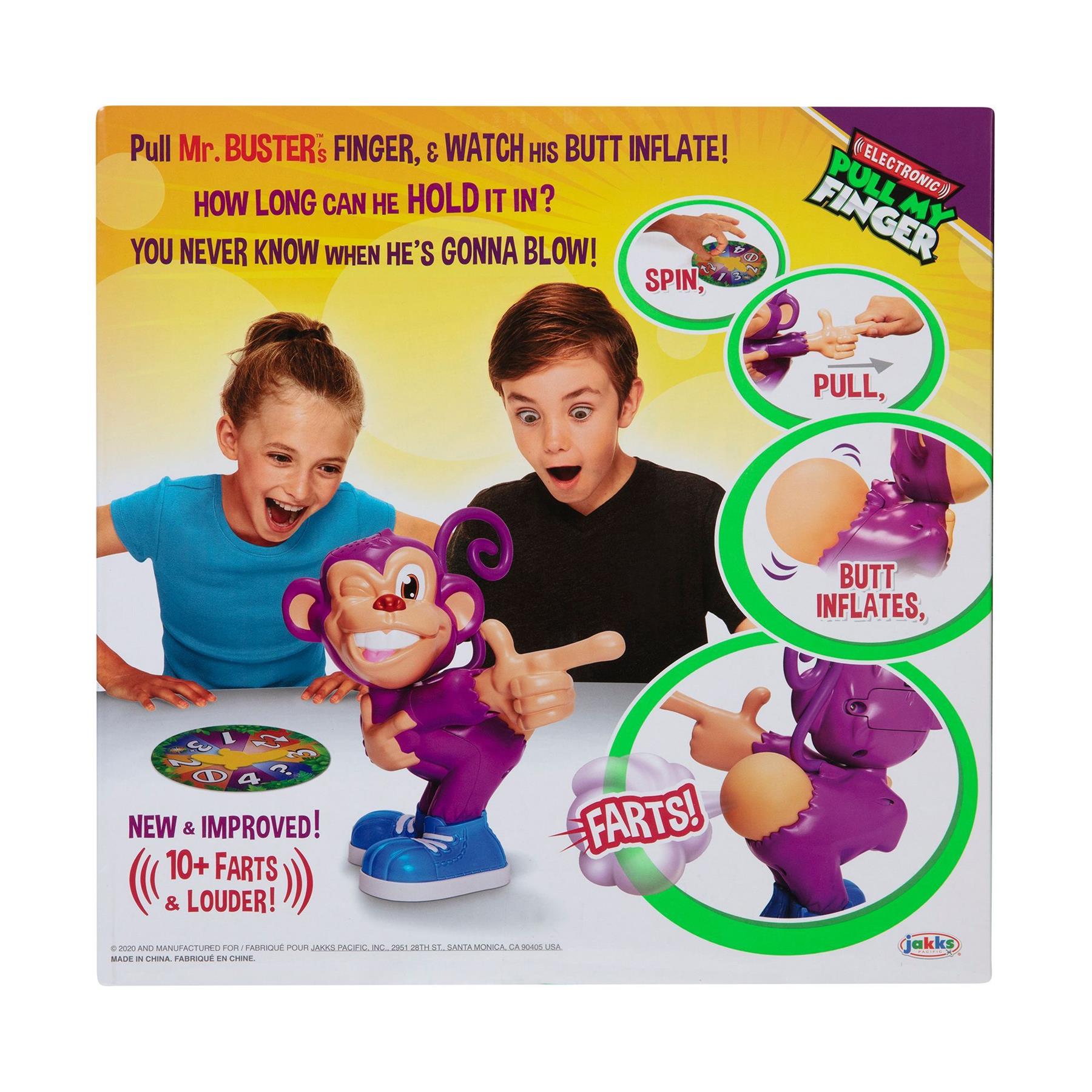 Pull My Finger Electronic Game Funny Farting Monkey Family 15271