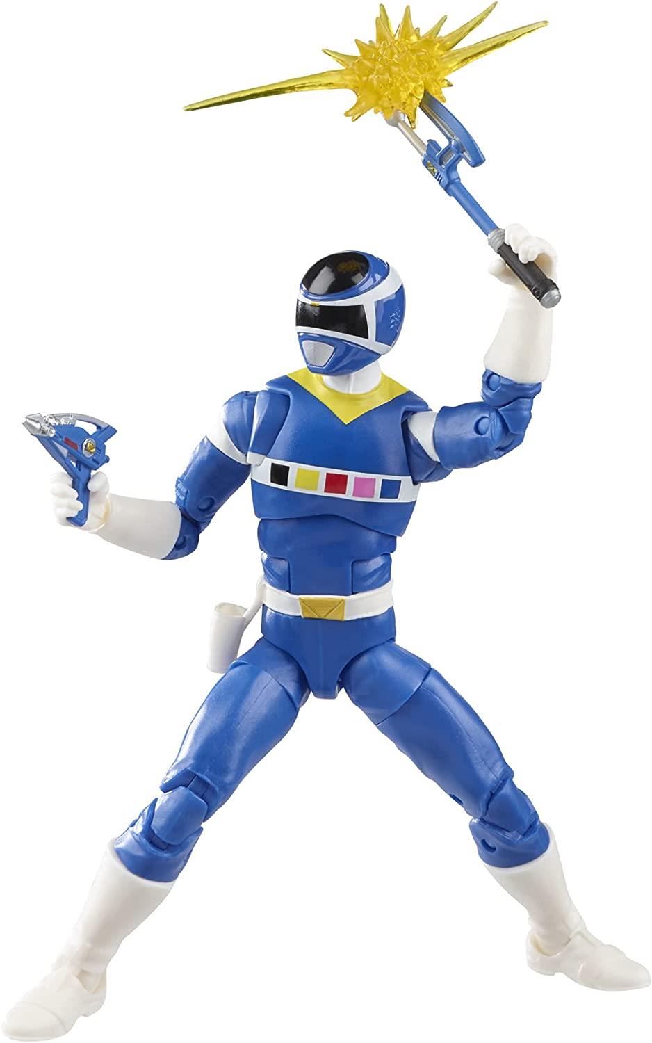 IN SPACE BLUE RANGER & PSYCHO SILVER F2047 6" Action Figure Set Power Rangers Lightning Collection