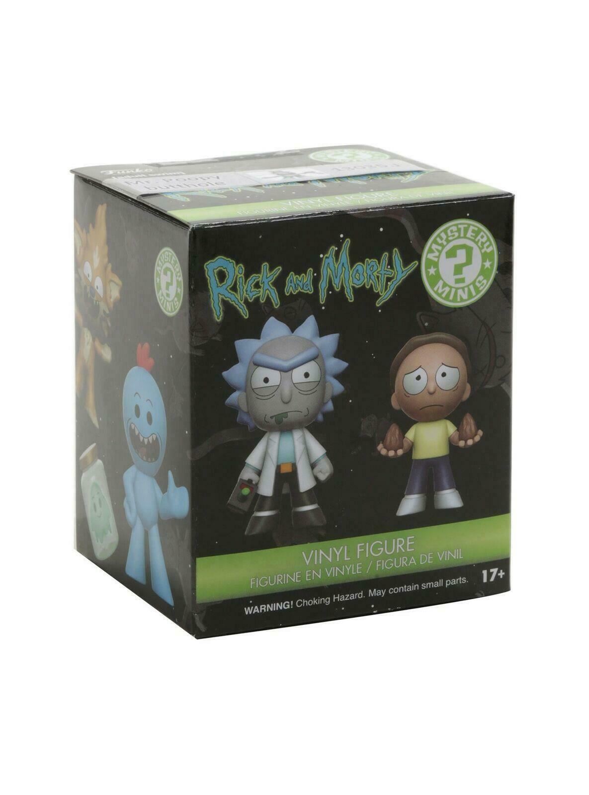 Funko RICK AND MORTY Mystery Minis (Series 1) Blind Box Vinyl Figures [5 Boxes]