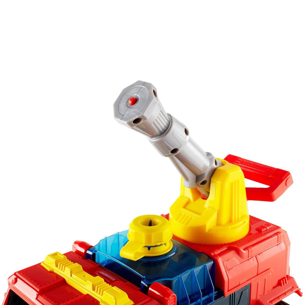 Matchbox AQUA CANNON ULTIMATE FIRE TRUCK Red Engine Squirts Water Toy